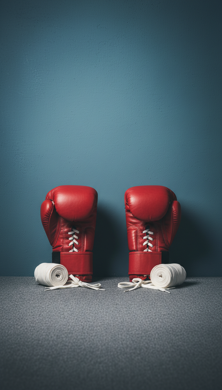 Heritage Red training gloves